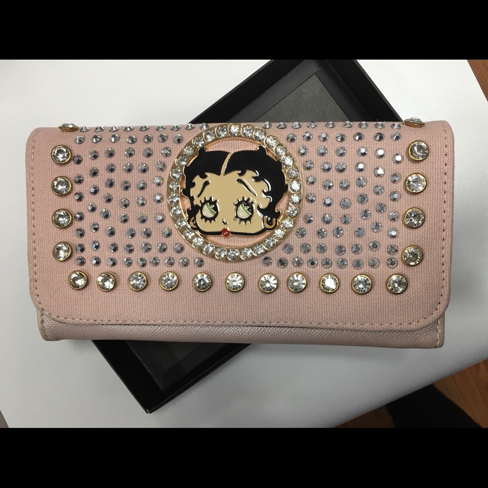 Betty Boop Rhinestones Wallet